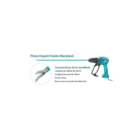 Pinza Voyant Gen2 Maryland Fusion, 37 cm, Mango Sellador y Divisor